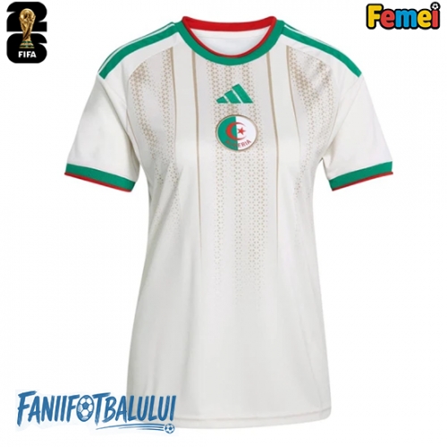 Algeria Echipament de Fotbal Replică Mondial 2026 Femei Acasa Algeria Echipament de Fotbal Replică Mondial 2026 Femei Acasa